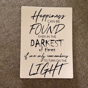 Harry Potter Dumbledore Happiness Quote Magnet